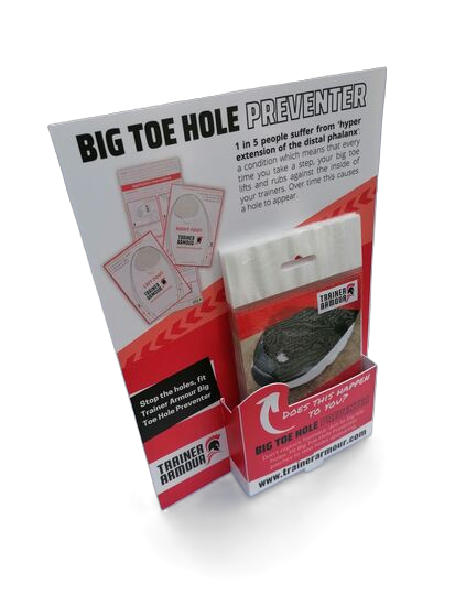 Picture of Trainer Armour - Big Toe Hole Preventer POS
