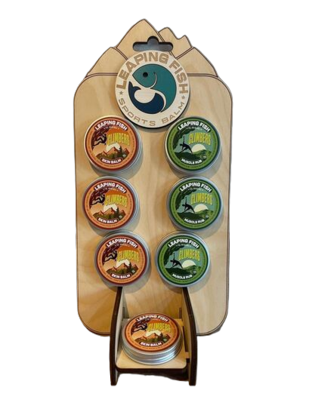 Picture of Leaping Fish Climbers Counter Stand