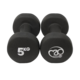 Picture of Mad Fitness: Black Neoprene 5 KG Dumbbells (Pair) (FDBELLBLK5)