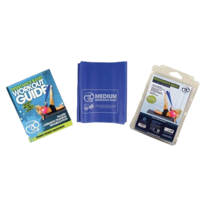 Picture of Mad Fitness: Medium Resistance Band 1.5m x 15cm & Guide (FRESBAND9M)