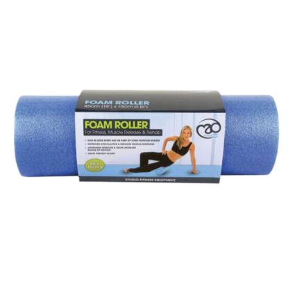 Picture of Mad Fitness: Foam Roller Blue Half Length: 15cm / 6" x 45cm / 18" (FROLLER6H)