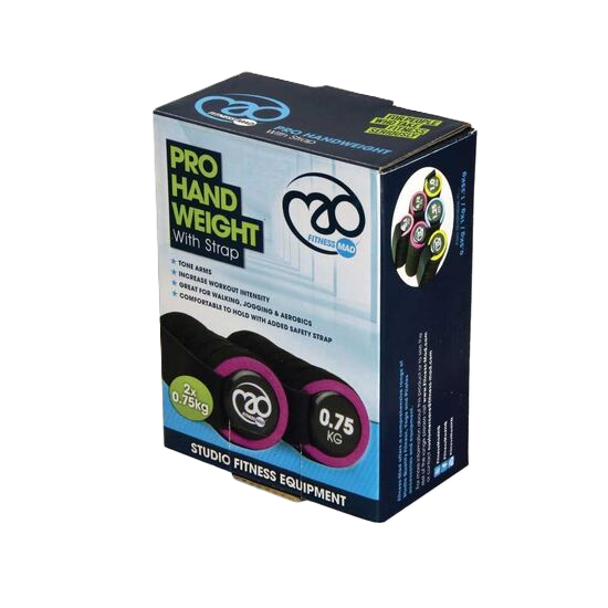 Picture of Mad Fitness: Pro Handweight 2 x 0.75Kg Purple (FDBELLHAND3Q)