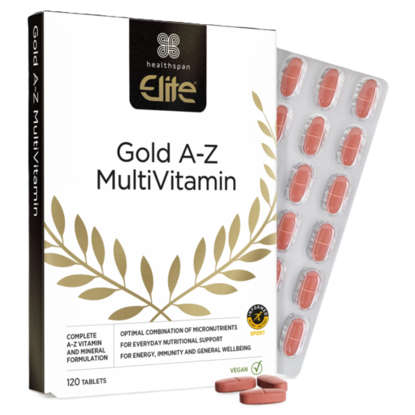 Picture of Healthspan Elite: Gold A-Z MultiVitamin (120 caps)