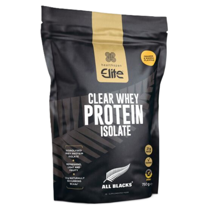 Picture of Healthspan Elite: All Blacks Clear Whey Protein Isolate (750g)