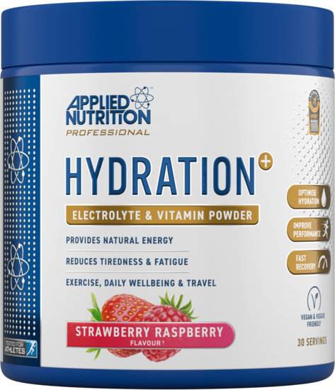 Picture of Applied Nutrition: Hydration+ Complete Electrolyte & Vitamin Powder - 240g Tub
