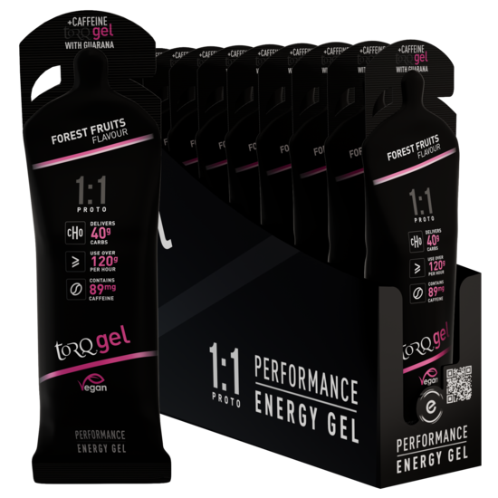 Picture of Torq 1:1 PROTO Gels with Guarana (12 Pack)