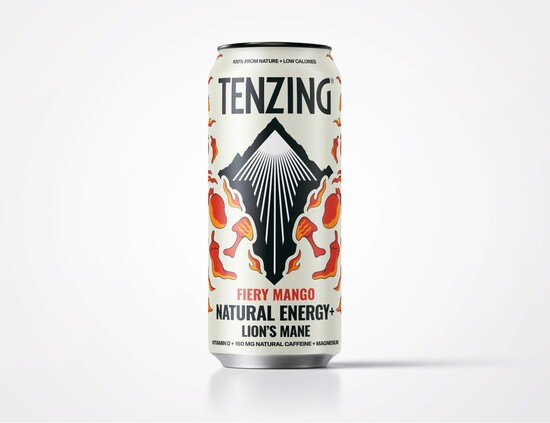 Picture of Tenzing Super Natural Fiery Mango 500ml Can (12 Pack)