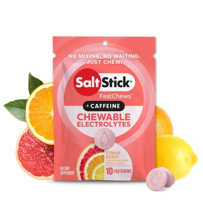 Picture of NEW: Salt Stick Fast Chews Box + Caffeine (12 x 10 packs)