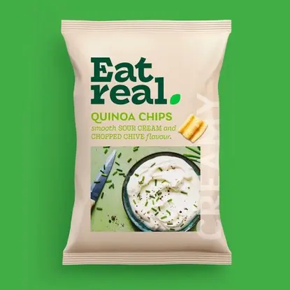 Picture of Eat Real: Quinoa Chips NEW BOX SIZE (18 X 40g)
