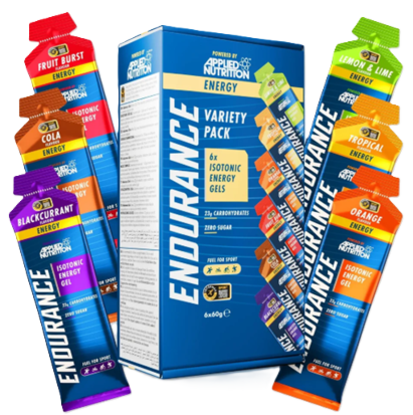 Picture of Applied Nutrition: Isotonic Energy Gels Variety Pack (Box of 6 Gels)