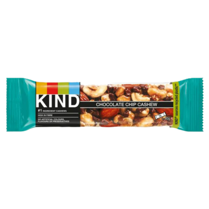 Picture of CLEARANCE KIND Bar (12 x 40g) CHOCOLATE CHIP CASHEW (BB: 26/07/26)